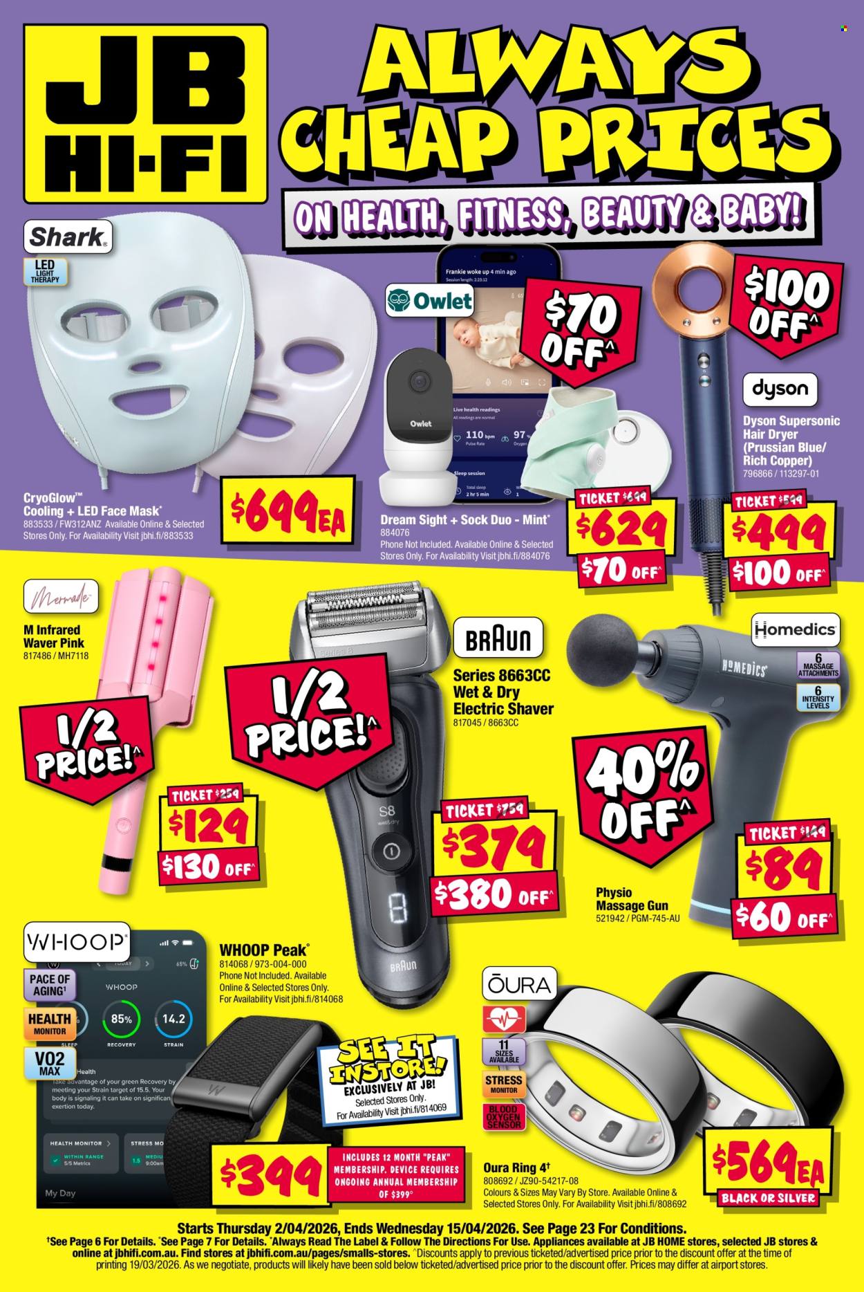 JB Hi-Fi catalogue - 2 Apr 2026 - 15 Apr 2026. Page 1