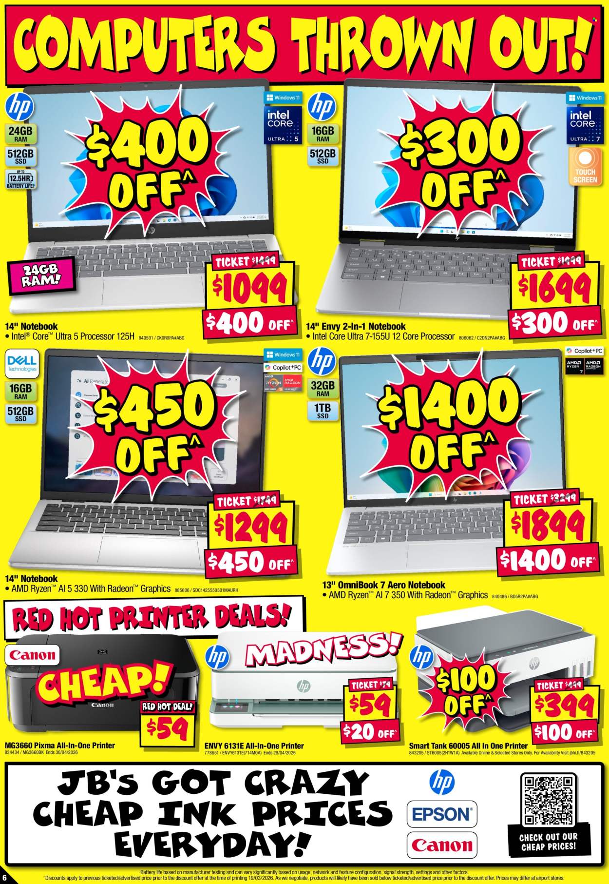 JB Hi-Fi catalogue - 2 Apr 2026 - 15 Apr 2026. Page 6