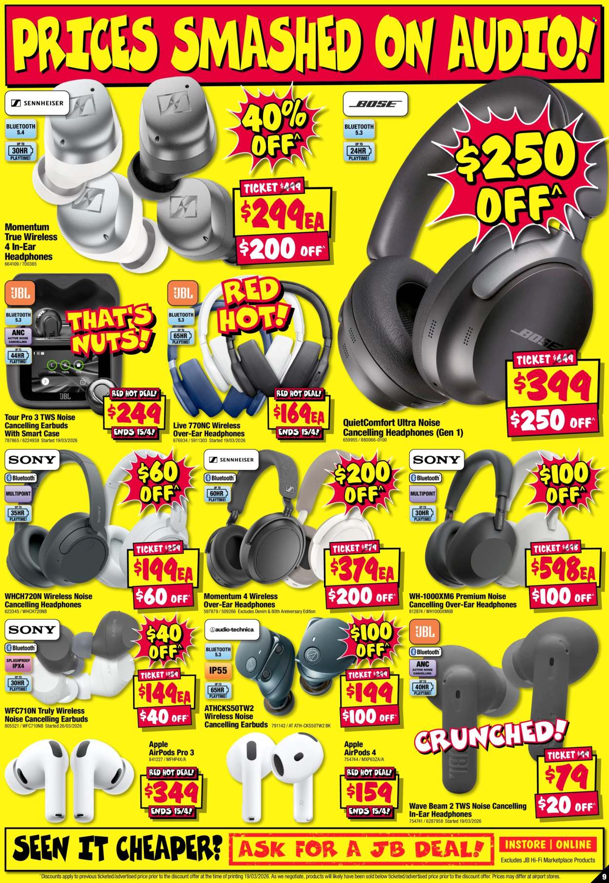 JB Hi-Fi catalogue - 2 Apr 2026 - 15 Apr 2026. Page 9