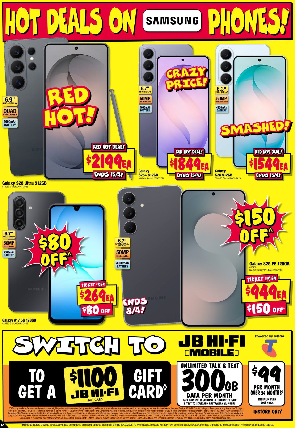 JB Hi-Fi catalogue - 2 Apr 2026 - 15 Apr 2026. Page 12