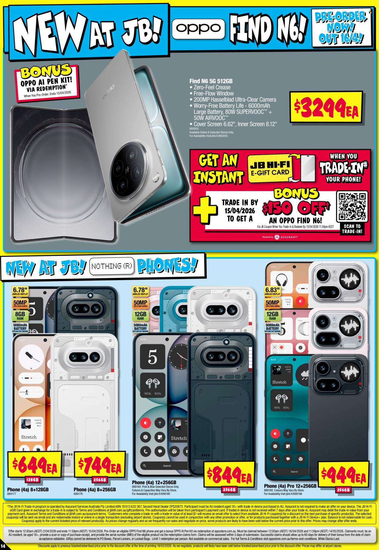 JB Hi-Fi catalogue - 2 Apr 2026 - 15 Apr 2026. Page 14