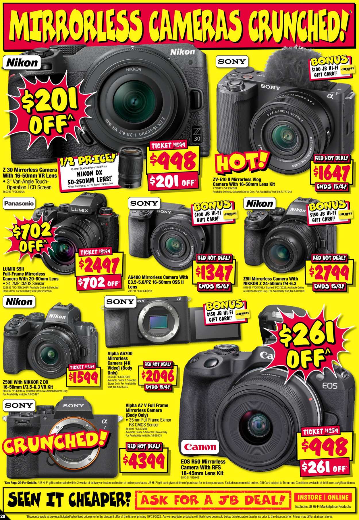 JB Hi-Fi catalogue - 2 Apr 2026 - 15 Apr 2026. Page 28