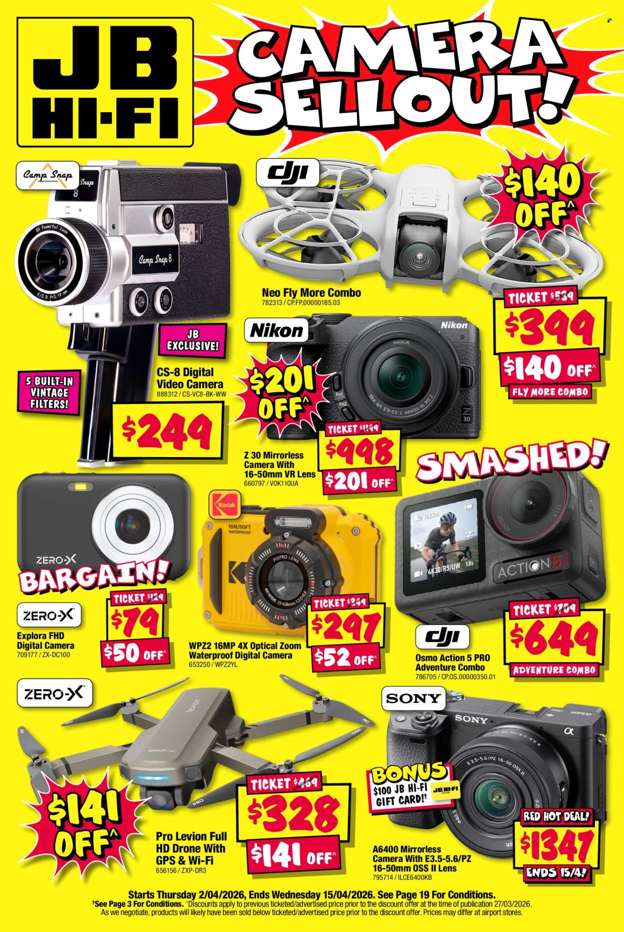 JB Hi-Fi catalogue - 2 Apr 2026 - 15 Apr 2026. Page 1