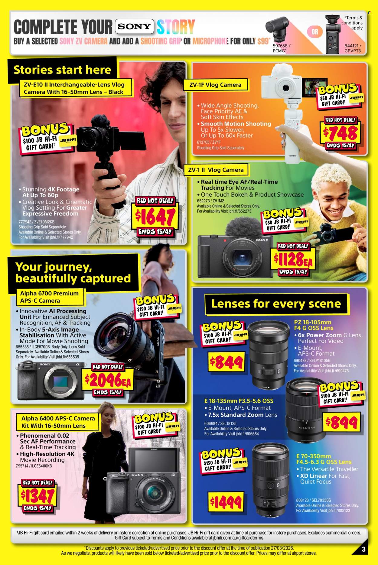JB Hi-Fi catalogue - 2 Apr 2026 - 15 Apr 2026. Page 3