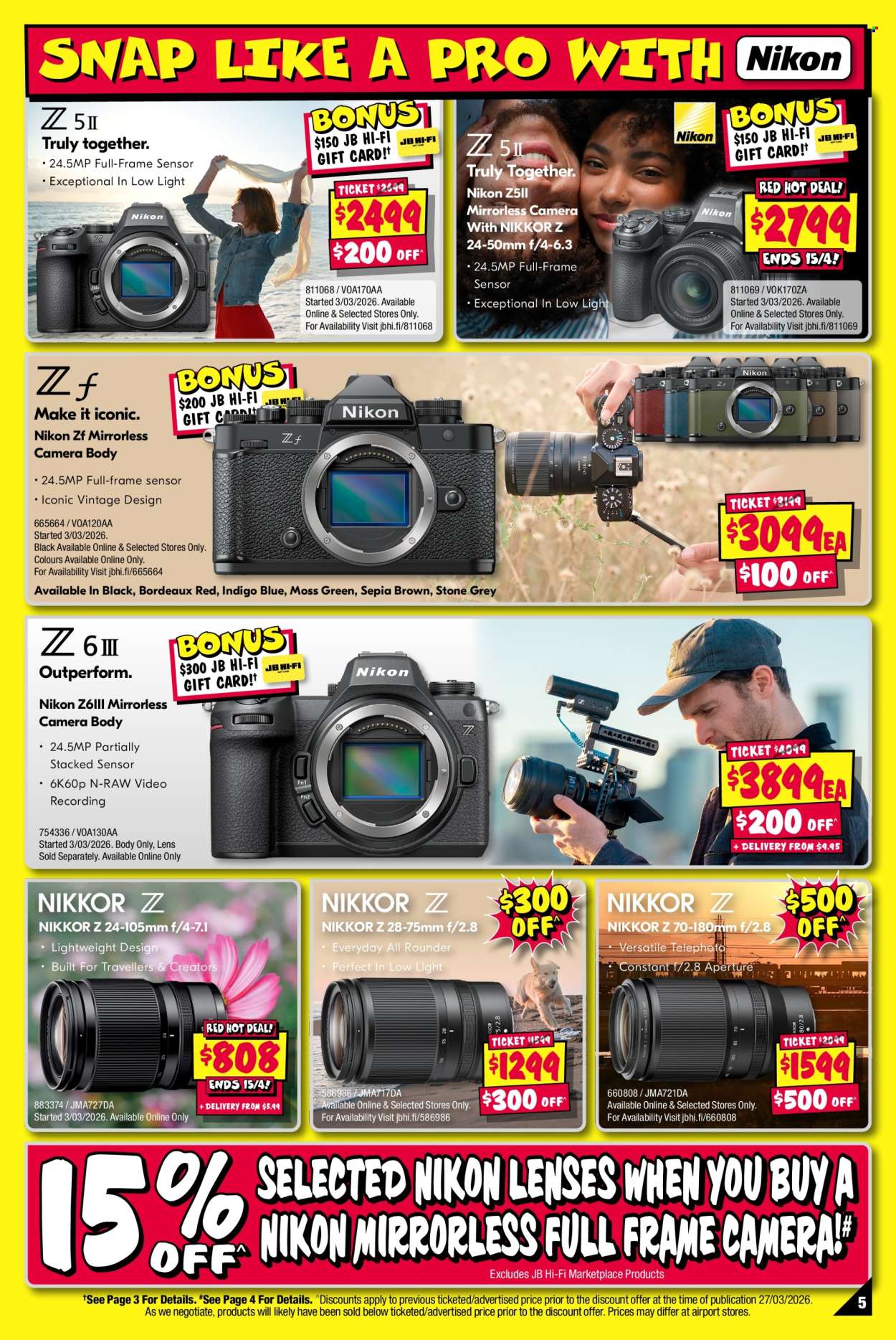 JB Hi-Fi catalogue - 2 Apr 2026 - 15 Apr 2026. Page 5