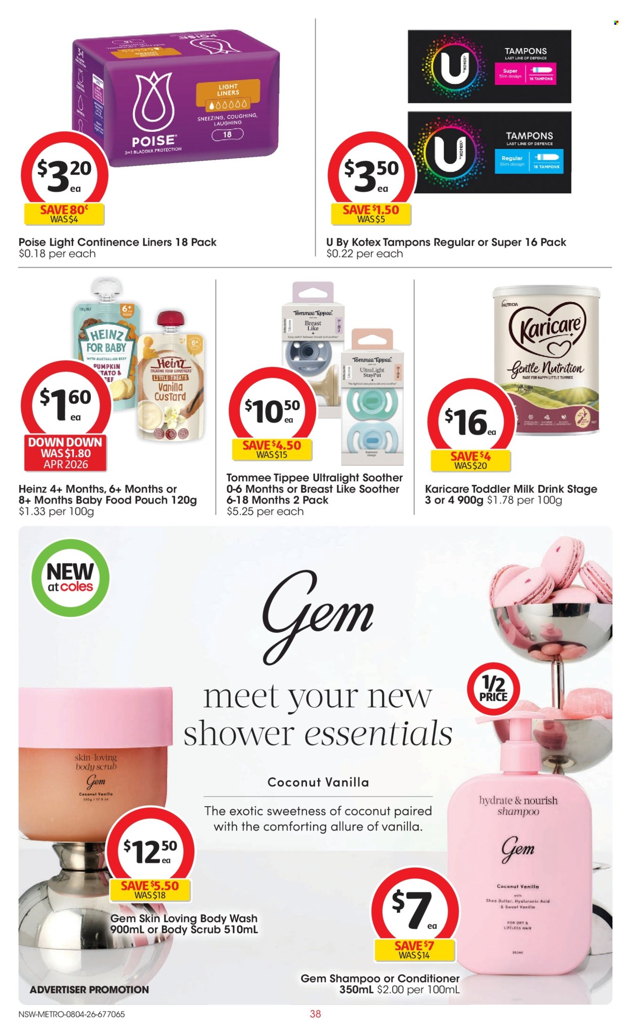 Coles catalogue - 8 Apr 2026 - 14 Apr 2026. Page 38
