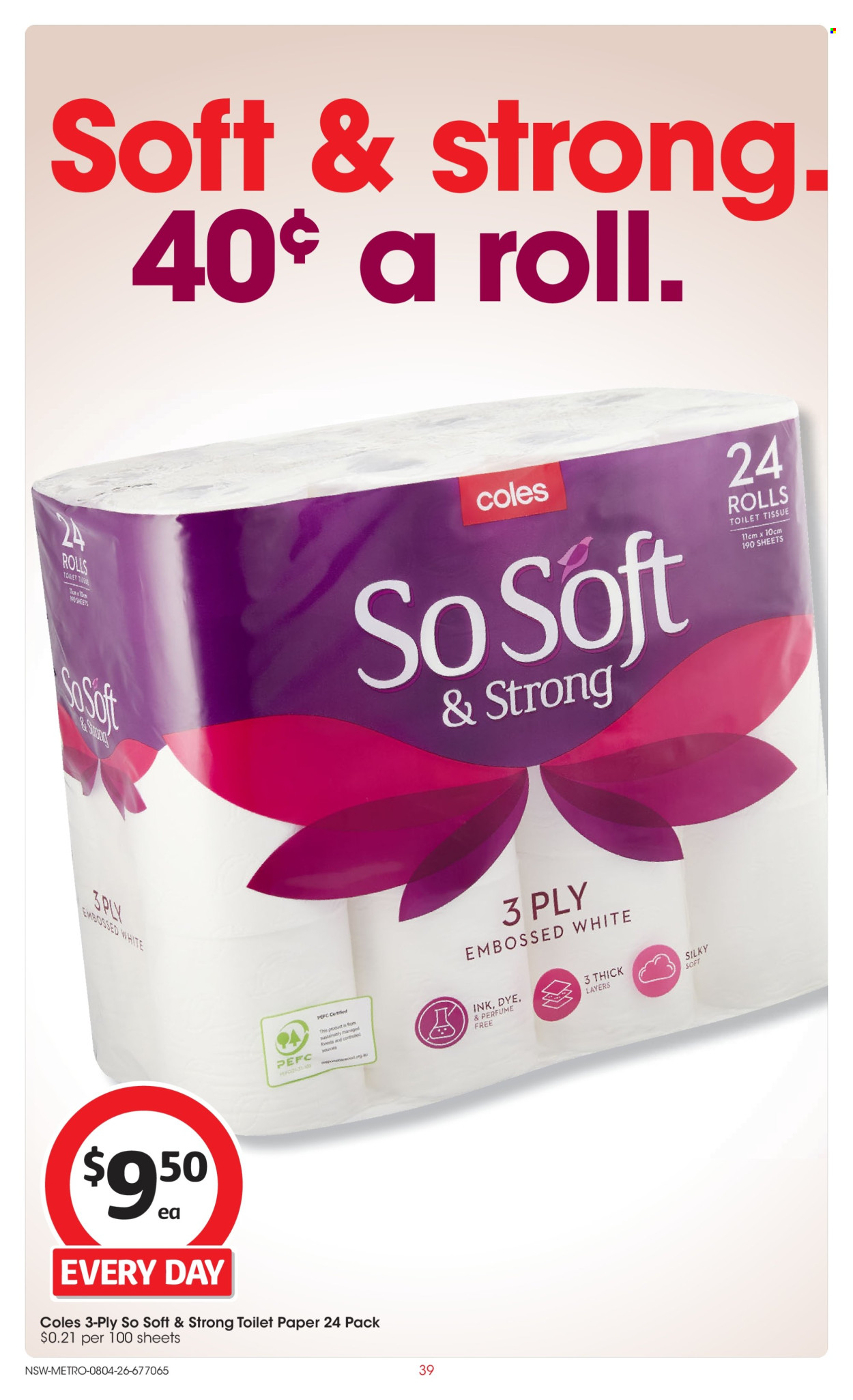 Coles catalogue - 8 Apr 2026 - 14 Apr 2026. Page 39