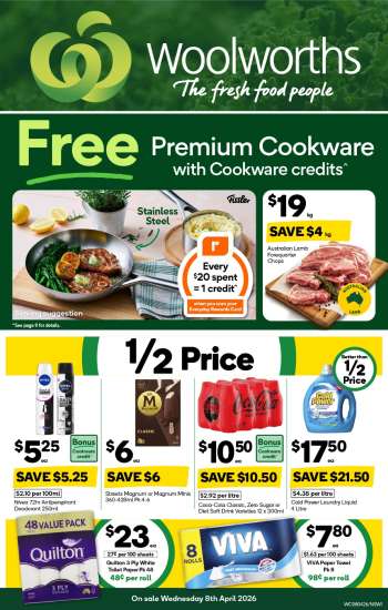 Woolworths Catalogue - 8 Apr 2026 - 14 Apr 2026.
