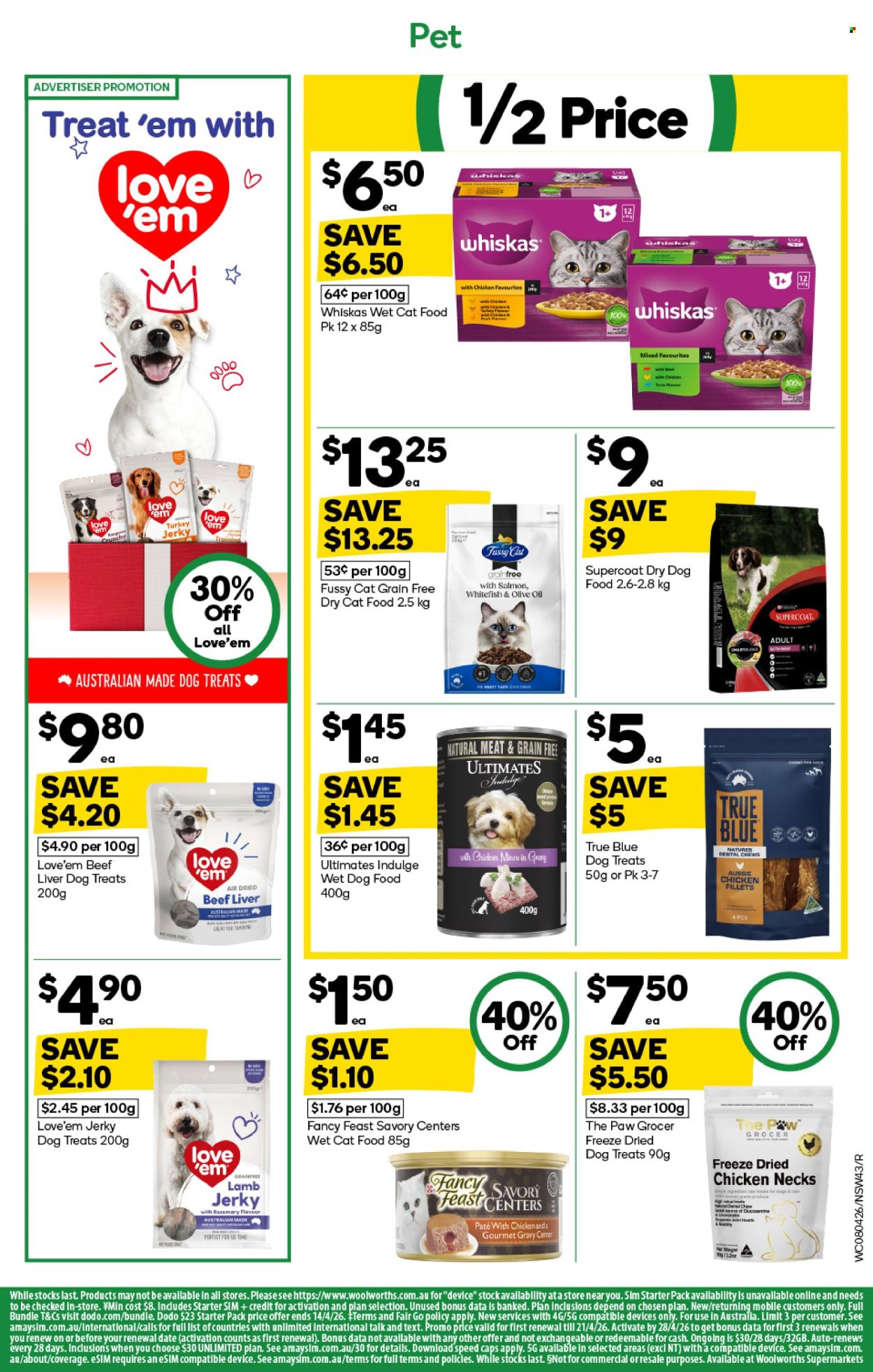 Woolworths catalogue - 8 Apr 2026 - 14 Apr 2026. Page 43