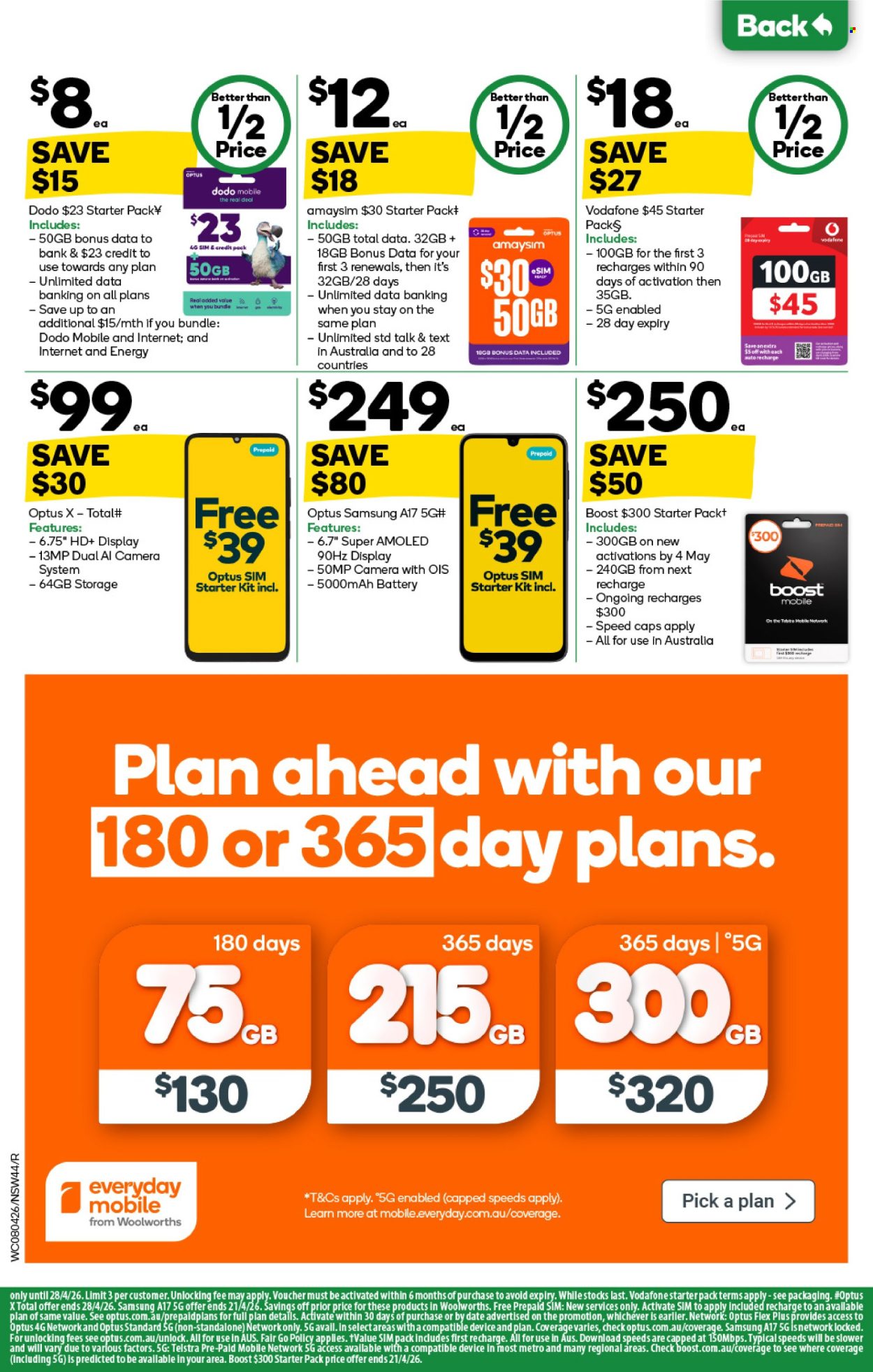 Woolworths catalogue - 8 Apr 2026 - 14 Apr 2026. Page 44