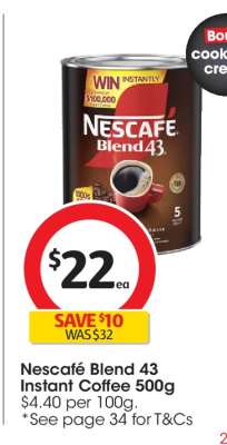 Nescafé Blend 43 Instant Coffee 500g