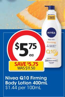 Nivea Q10 Firming Body Lotion 400mL