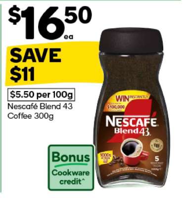 Nescafe Blend 43 Coffee 300g