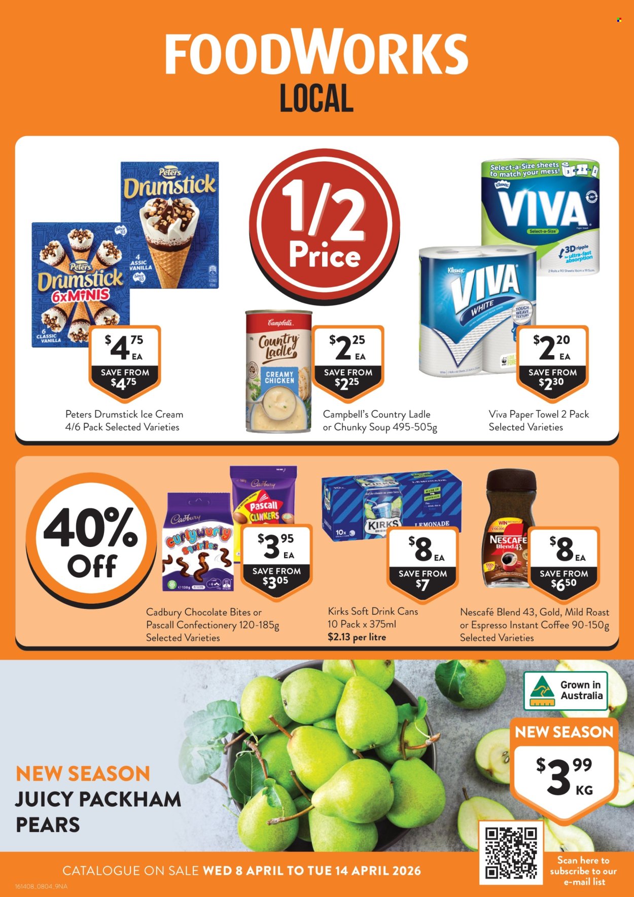 Foodworks catalogue - 8 Apr 2026 - 14 Apr 2026. Page 1