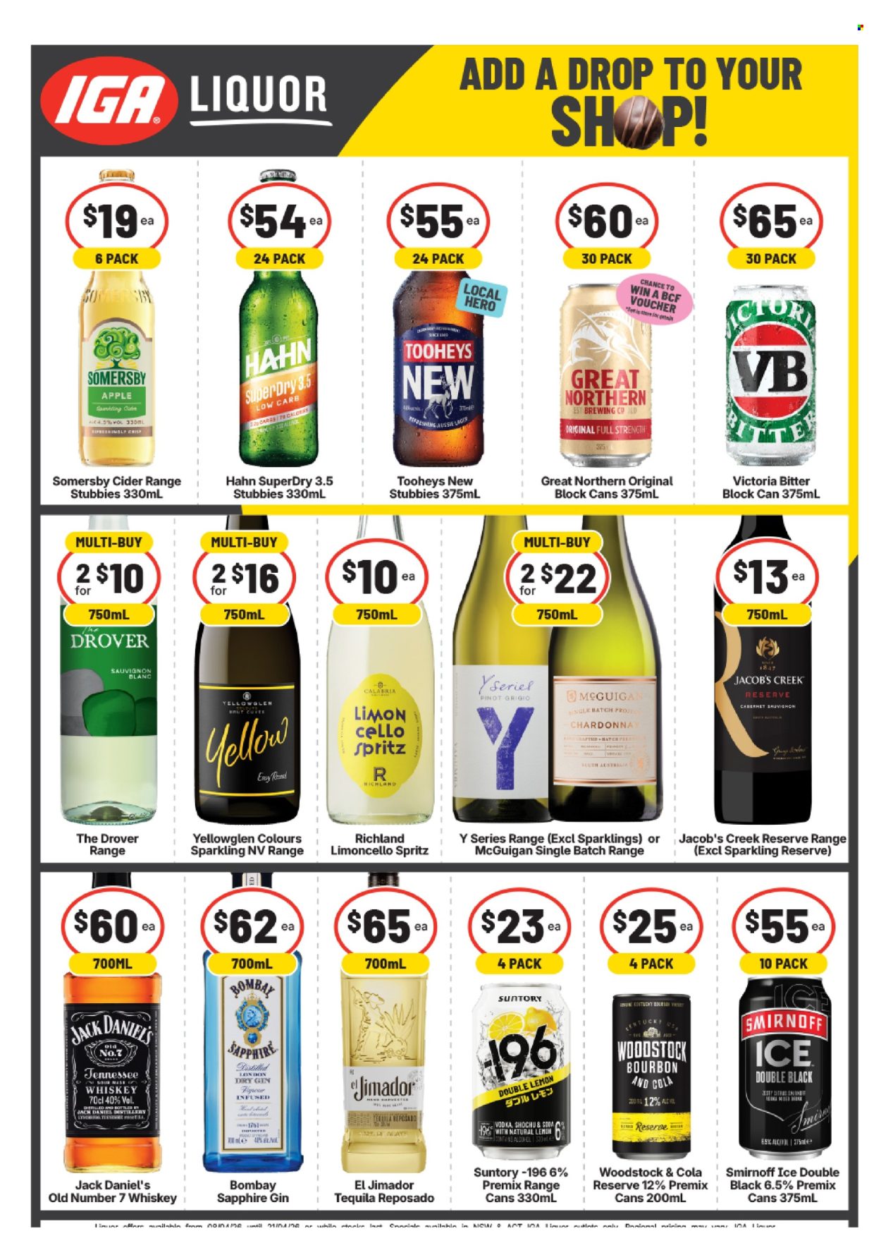 IGA LIQUOR catalogue - 8 Apr 2026 - 21 Apr 2026. Page 2