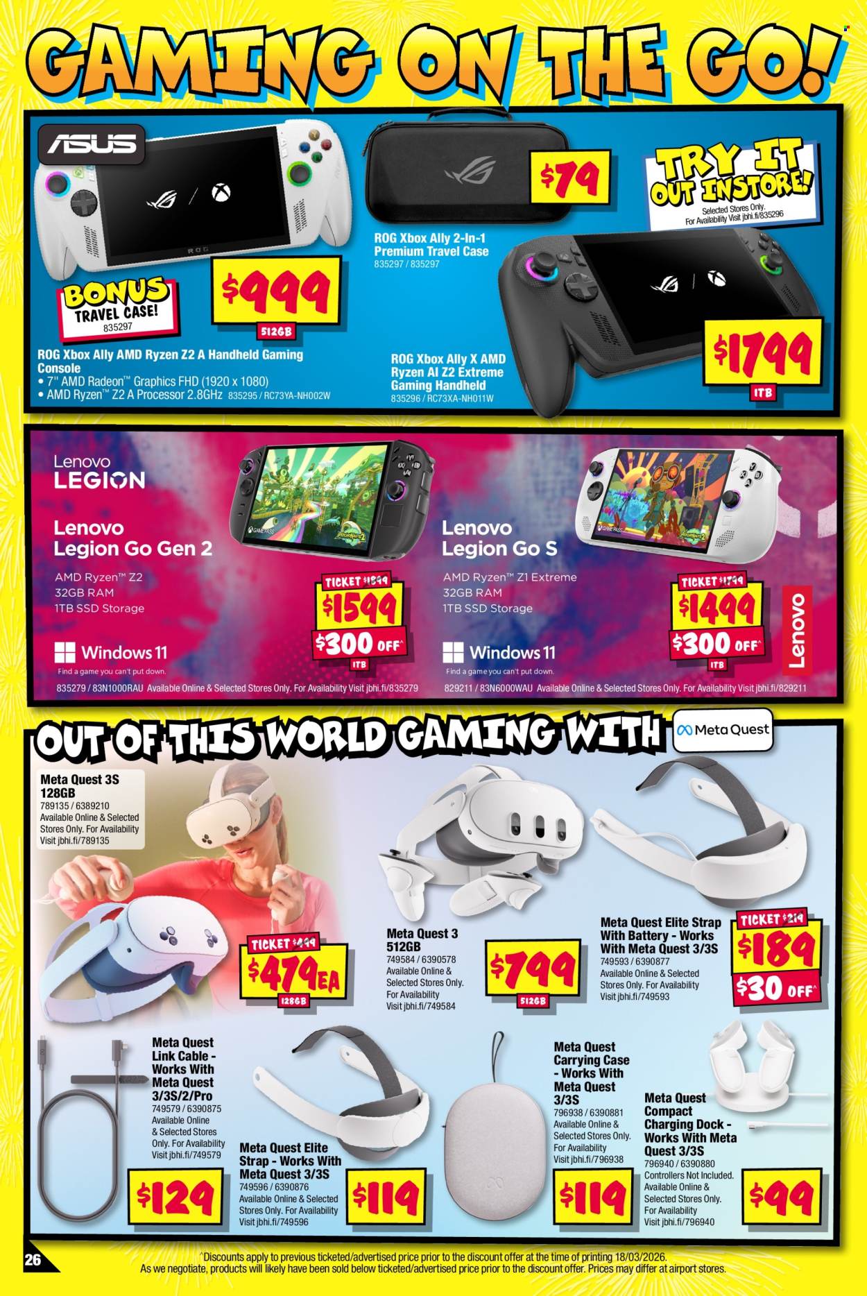 JB Hi-Fi catalogue - 30 Mar 2026 - 19 Apr 2026. Page 26