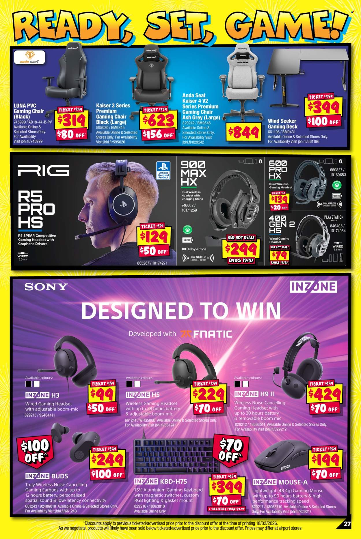 JB Hi-Fi catalogue - 30 Mar 2026 - 19 Apr 2026. Page 27