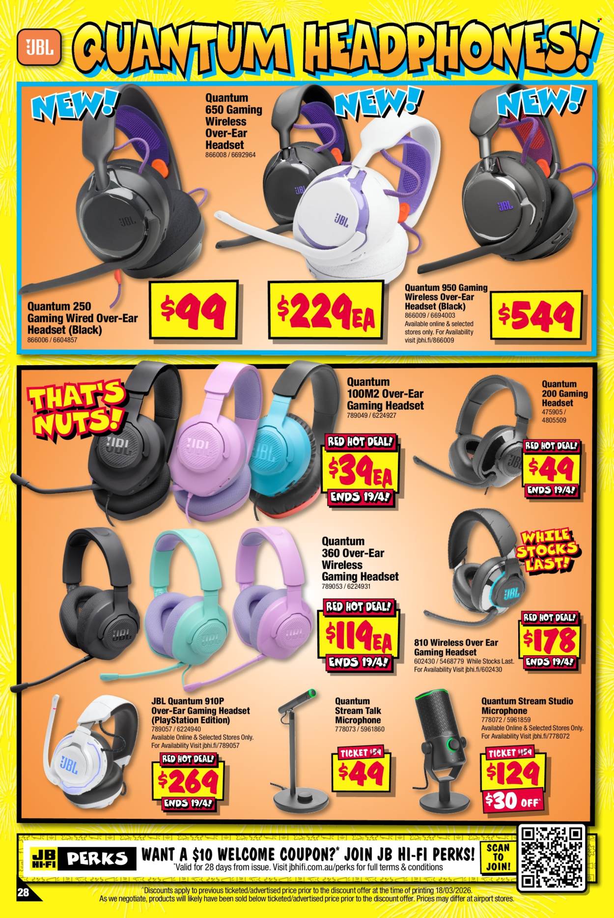 JB Hi-Fi catalogue - 30 Mar 2026 - 19 Apr 2026. Page 28
