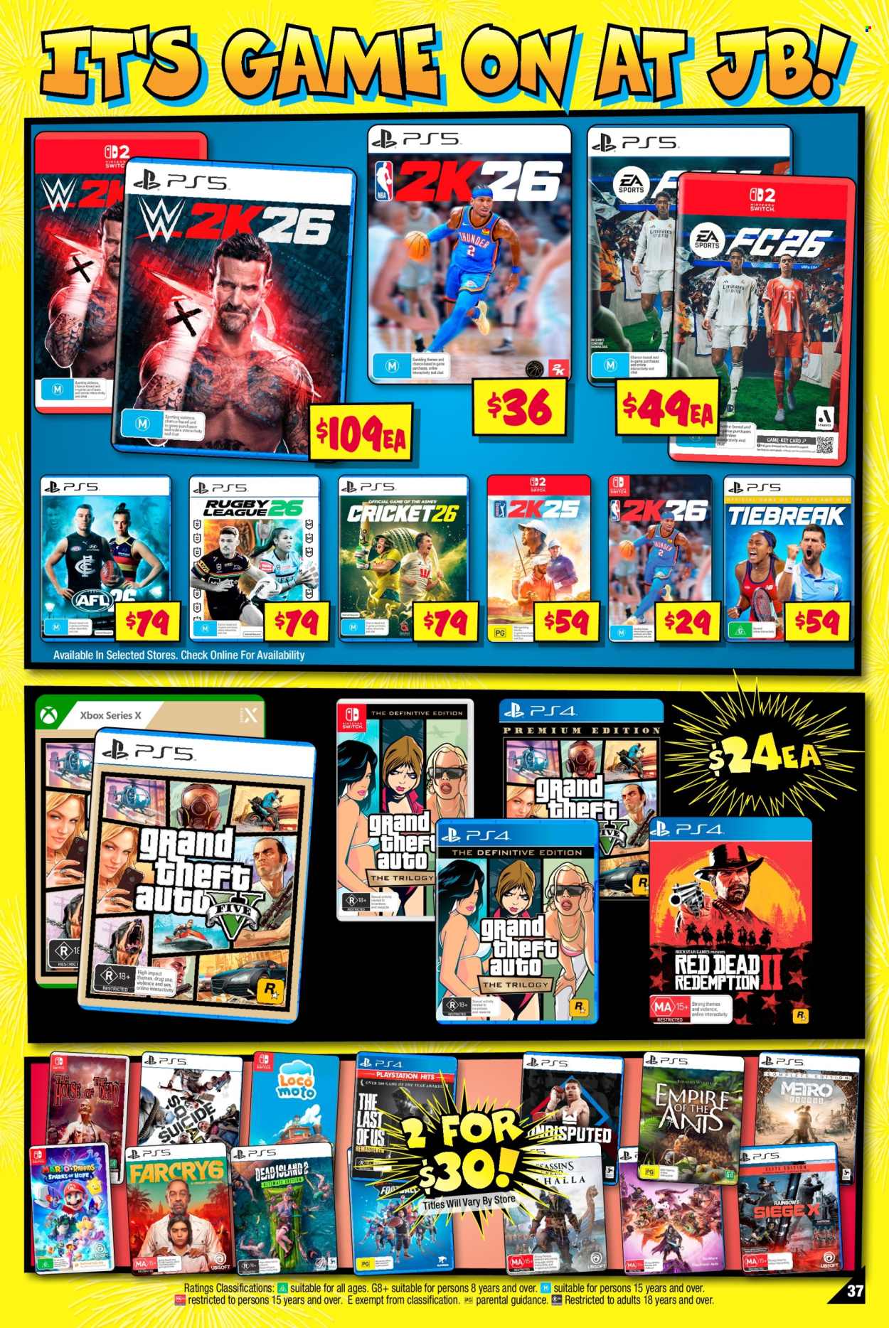 JB Hi-Fi catalogue - 30 Mar 2026 - 19 Apr 2026. Page 37