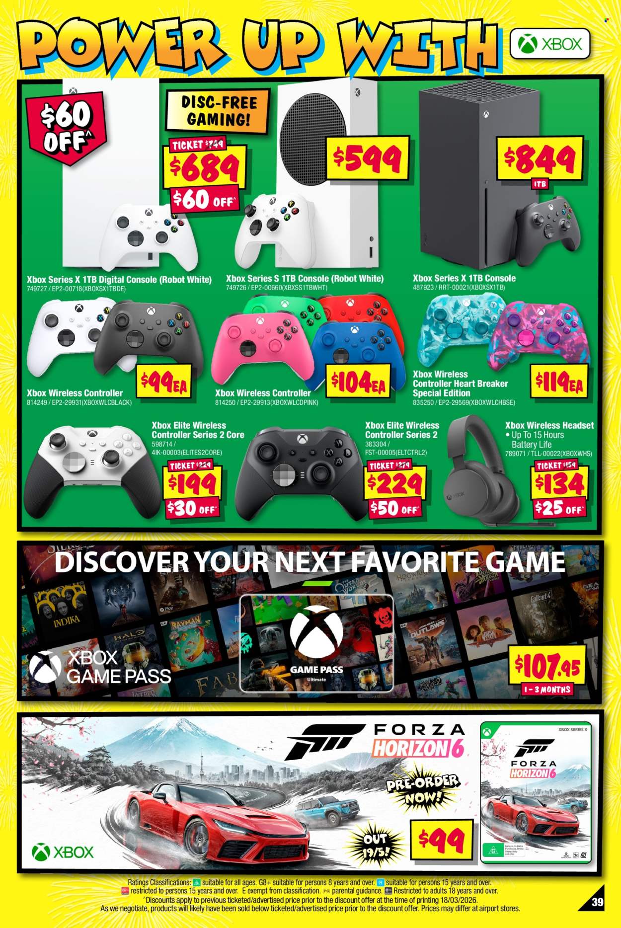 JB Hi-Fi catalogue - 30 Mar 2026 - 19 Apr 2026. Page 39