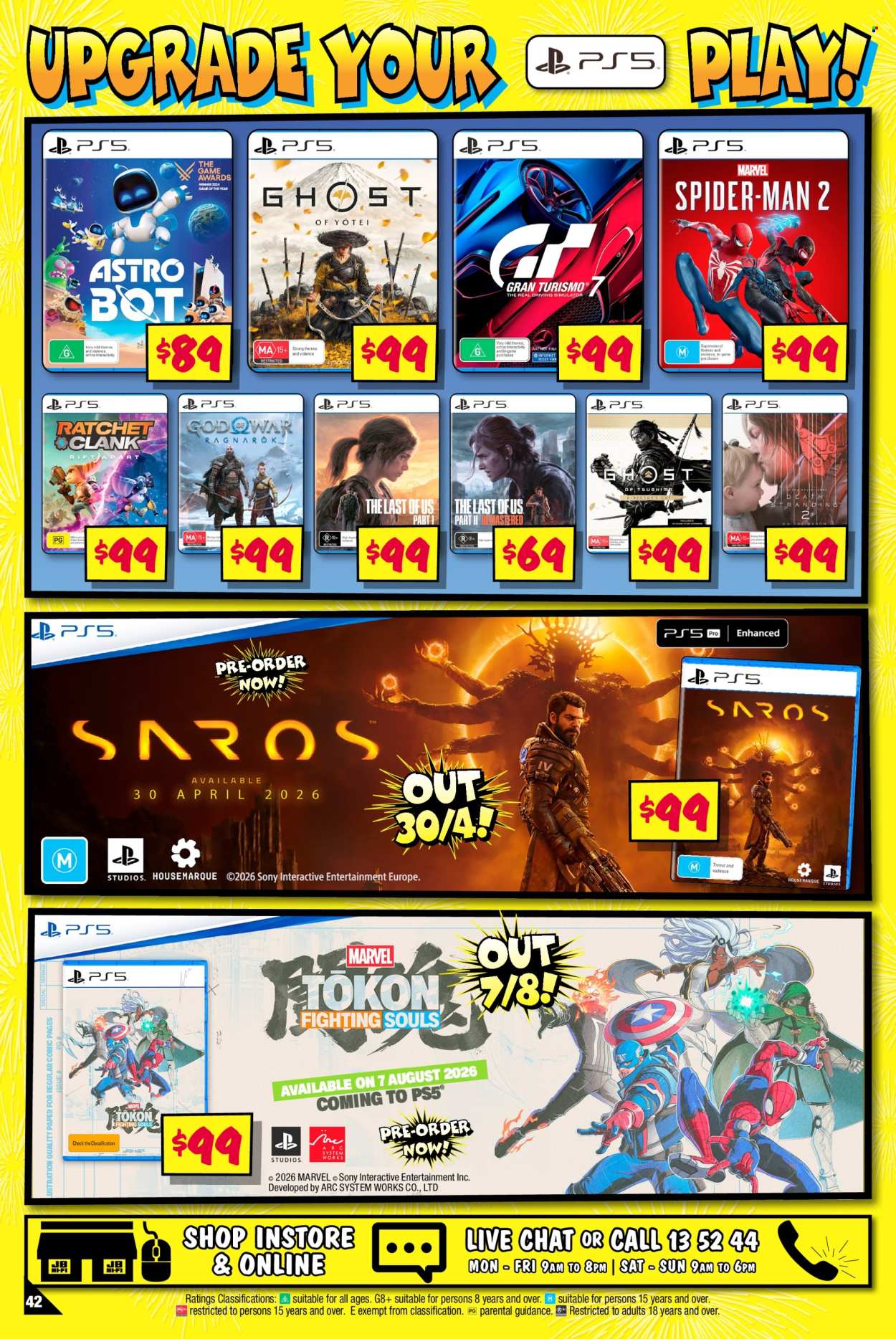 JB Hi-Fi catalogue - 30 Mar 2026 - 19 Apr 2026. Page 42
