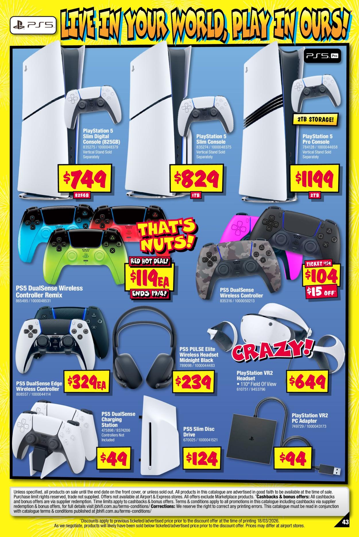 JB Hi-Fi catalogue - 30 Mar 2026 - 19 Apr 2026. Page 43