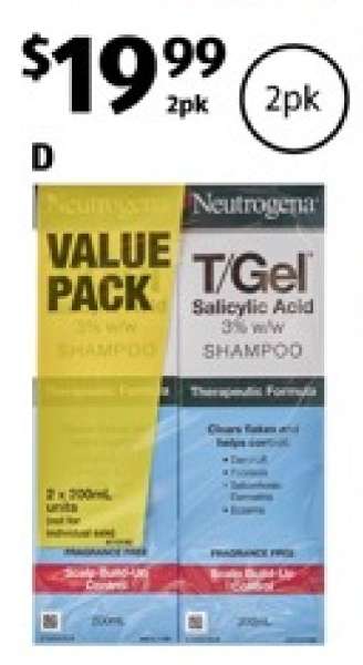 Neutrogena T/Gel Shampoo Value Pack