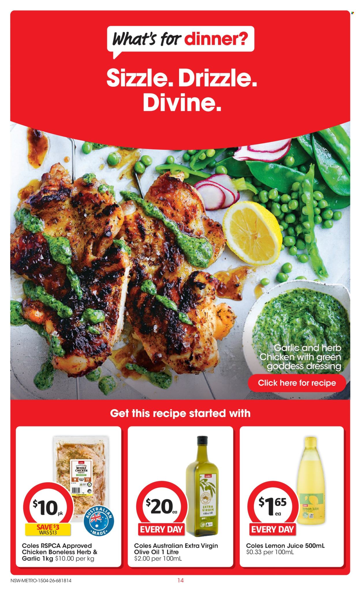 Coles catalogue - 15 Apr 2026 - 21 Apr 2026. Page 14
