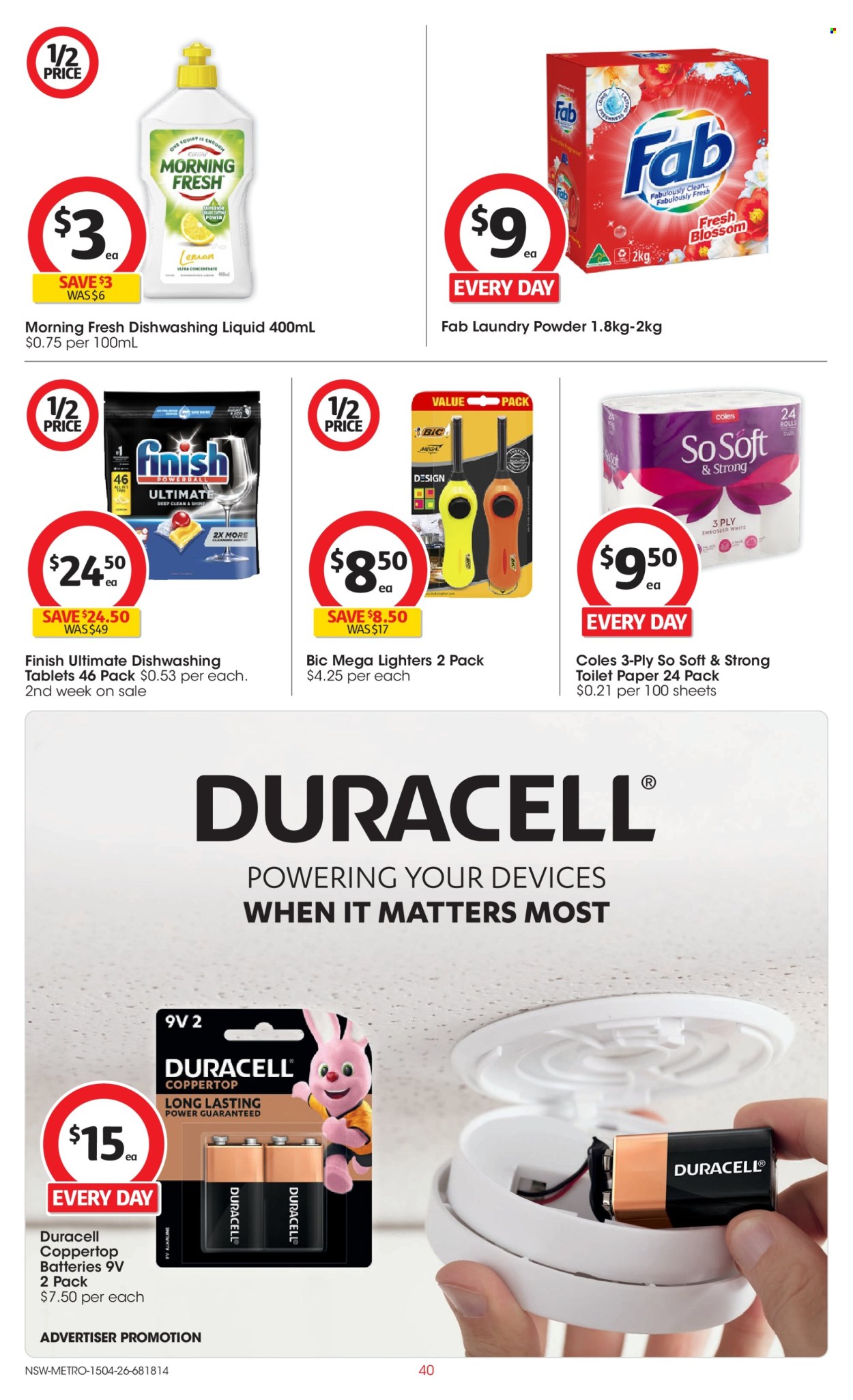 Coles catalogue - 15 Apr 2026 - 21 Apr 2026. Page 40