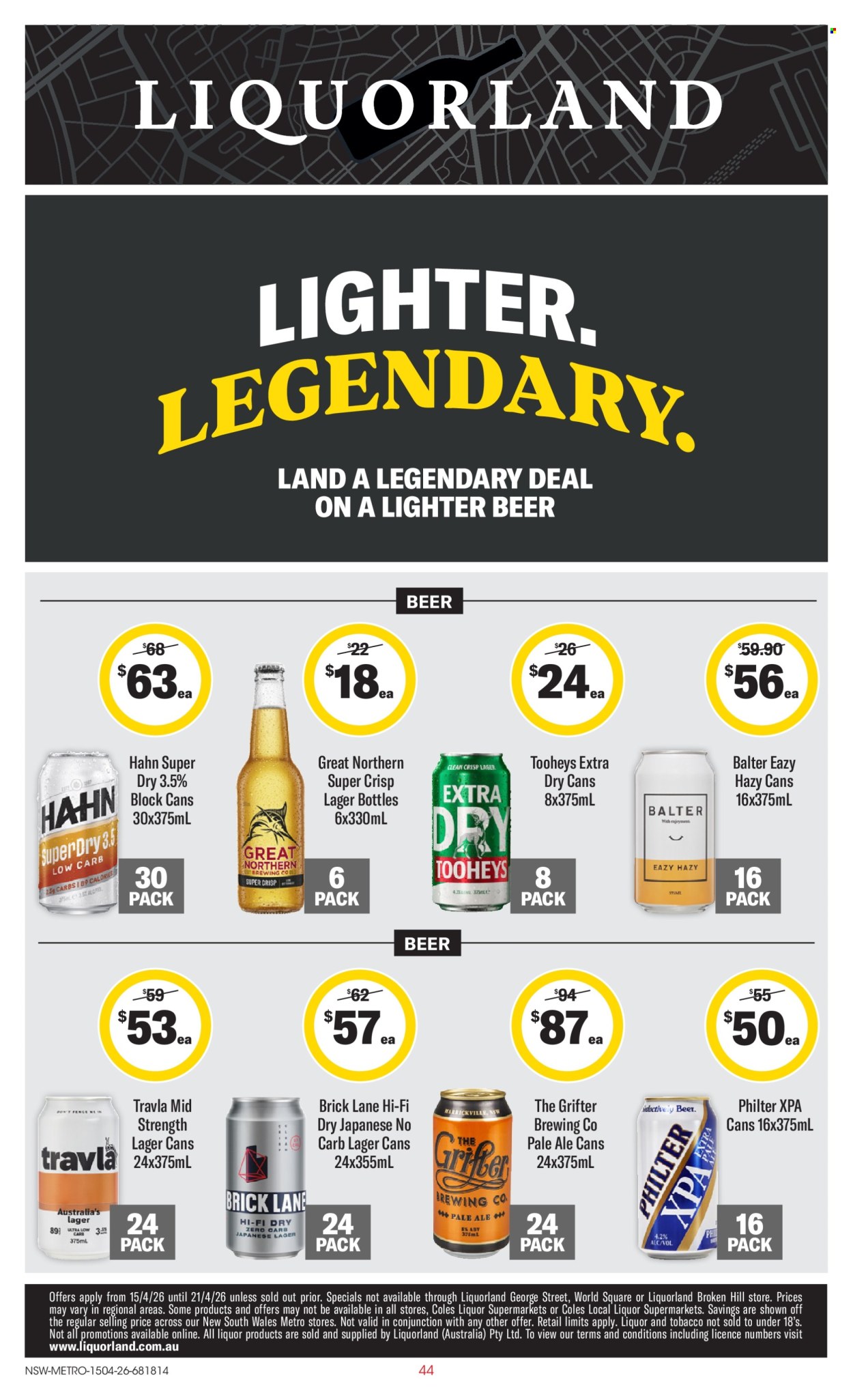 Coles catalogue - 15 Apr 2026 - 21 Apr 2026. Page 44