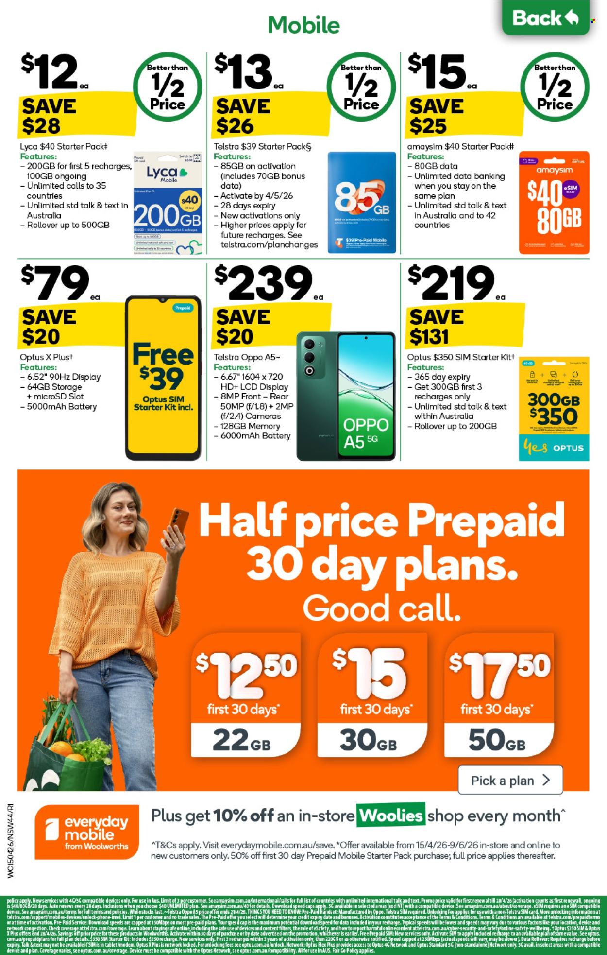 Woolworths catalogue - 15 Apr 2026 - 21 Apr 2026. Page 44