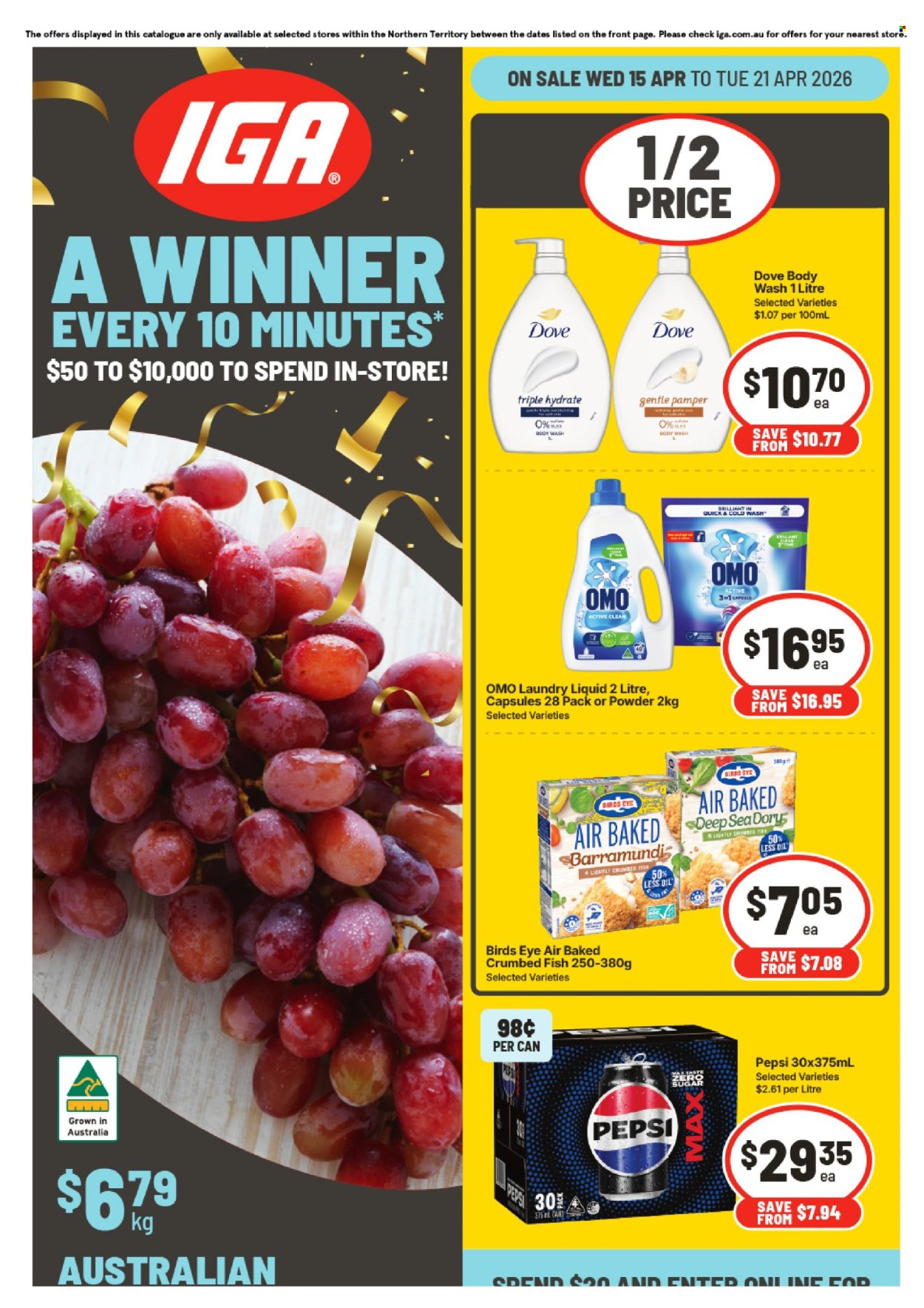IGA catalogue - 15 Apr 2026 - 21 Apr 2026. Page 1