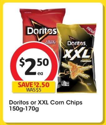 Doritos or XXL Corn Chips