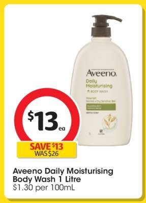 Aveeno Daily Moisturising Body Wash 1 Litre