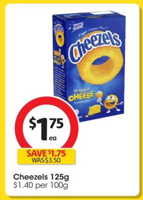 Cheezels 125g