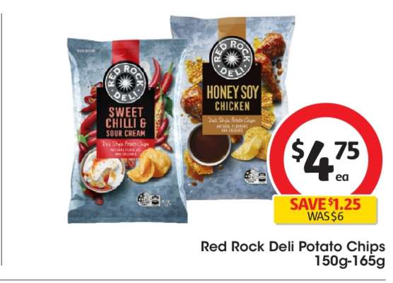 Red Rock Deli Potato Chips
