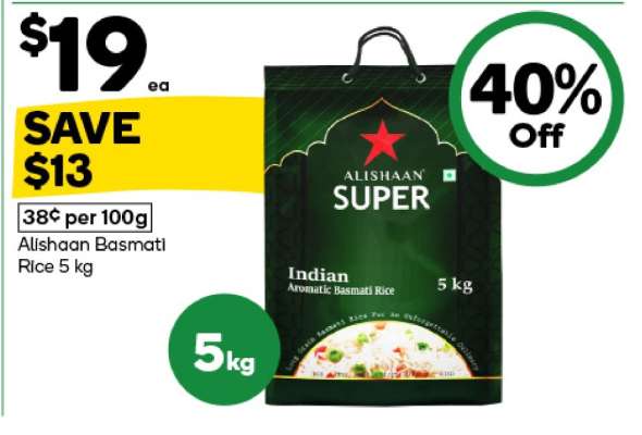 Alishaan Basmati Rice 5 kg