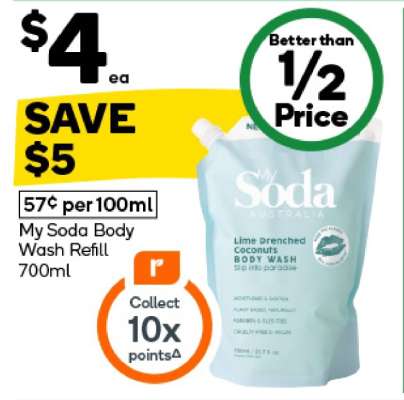 My Soda Body Wash Refill 700ml