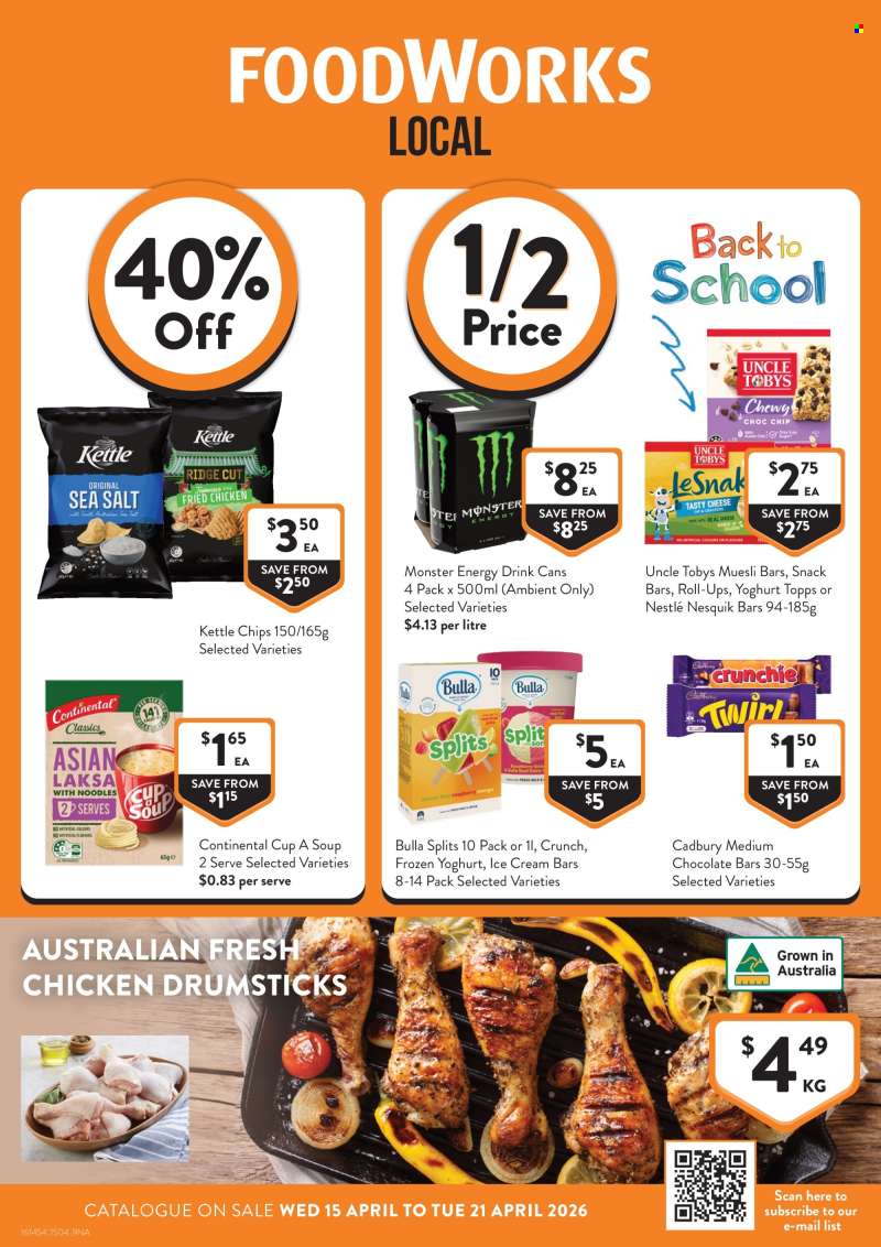 Foodworks Catalogue - 15 Apr 2026 - 21 Apr 2026.