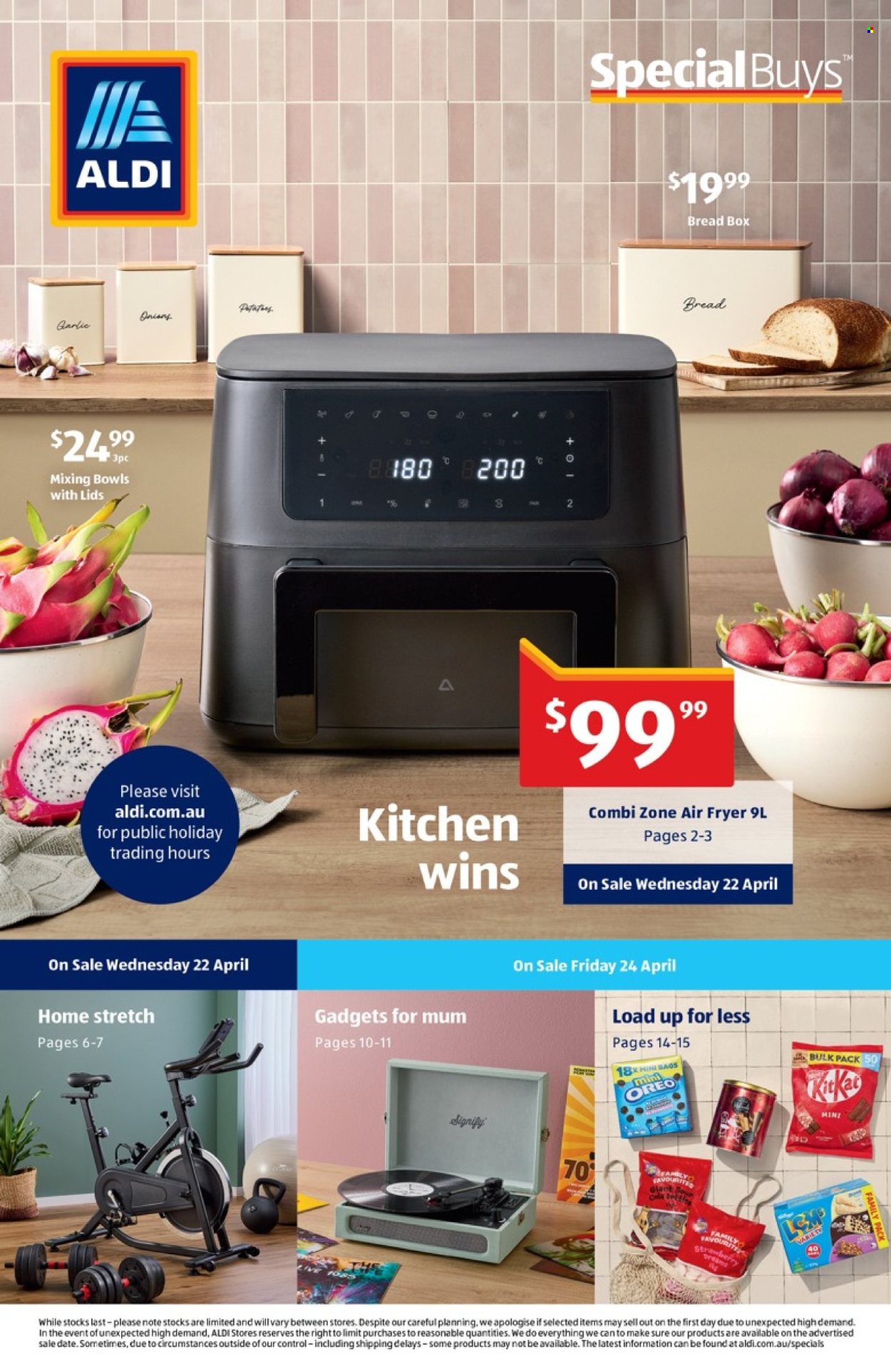 ALDI catalogue - 22 Apr 2026 - 28 Apr 2026. Page 1