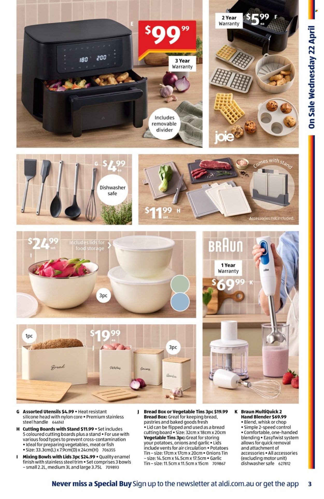 ALDI catalogue - 22 Apr 2026 - 28 Apr 2026. Page 3