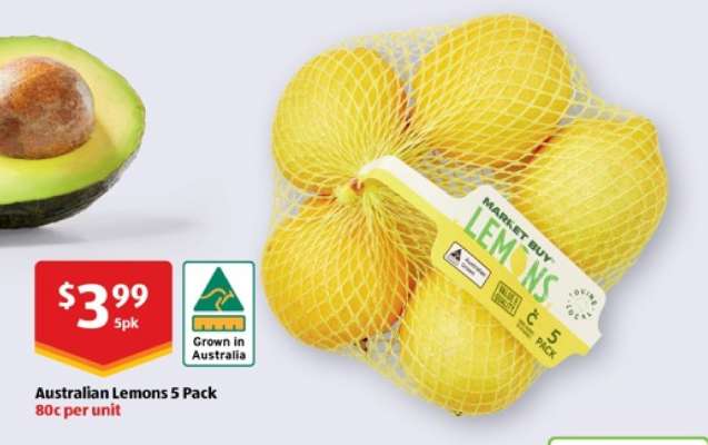 Australian Lemons 5 Pack
