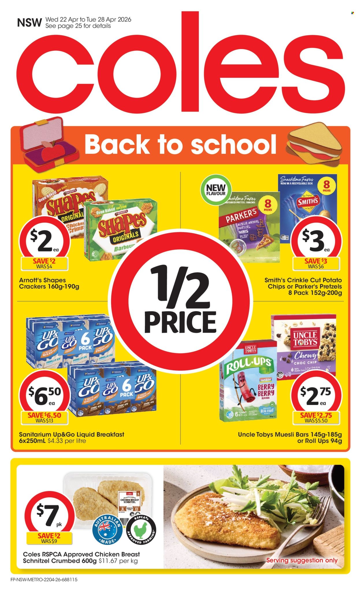 Coles catalogue - 22 Apr 2026 - 28 Apr 2026. Page 1