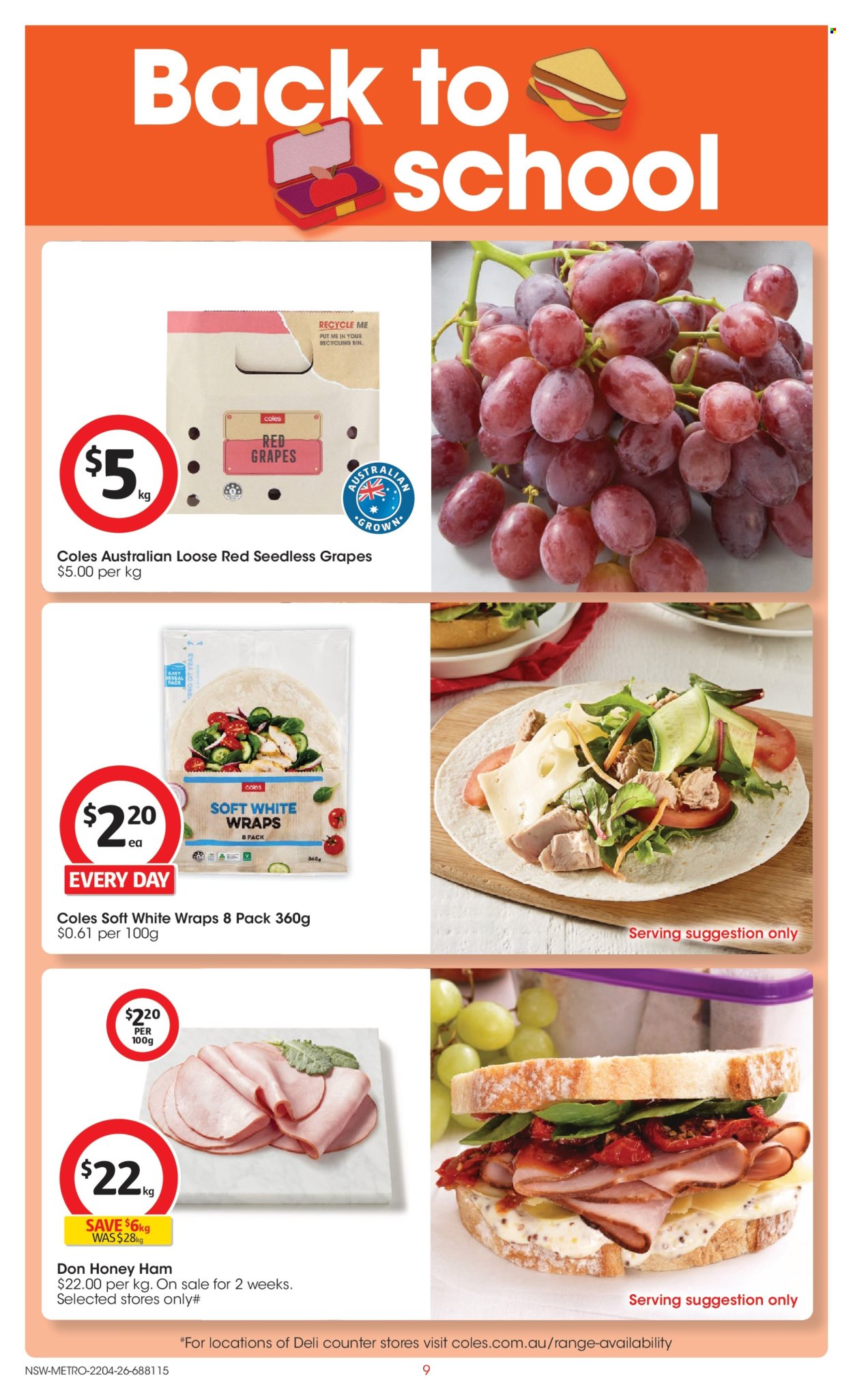 Coles catalogue - 22 Apr 2026 - 28 Apr 2026. Page 9