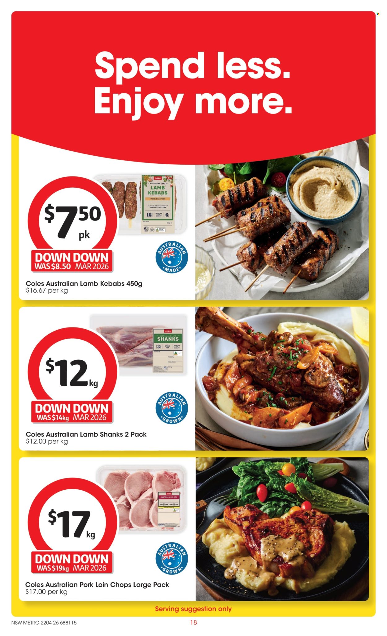 Coles catalogue - 22 Apr 2026 - 28 Apr 2026. Page 18
