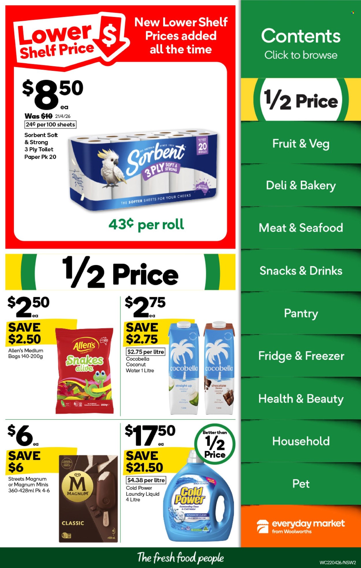 Woolworths catalogue - 22 Apr 2026 - 28 Apr 2026. Page 2