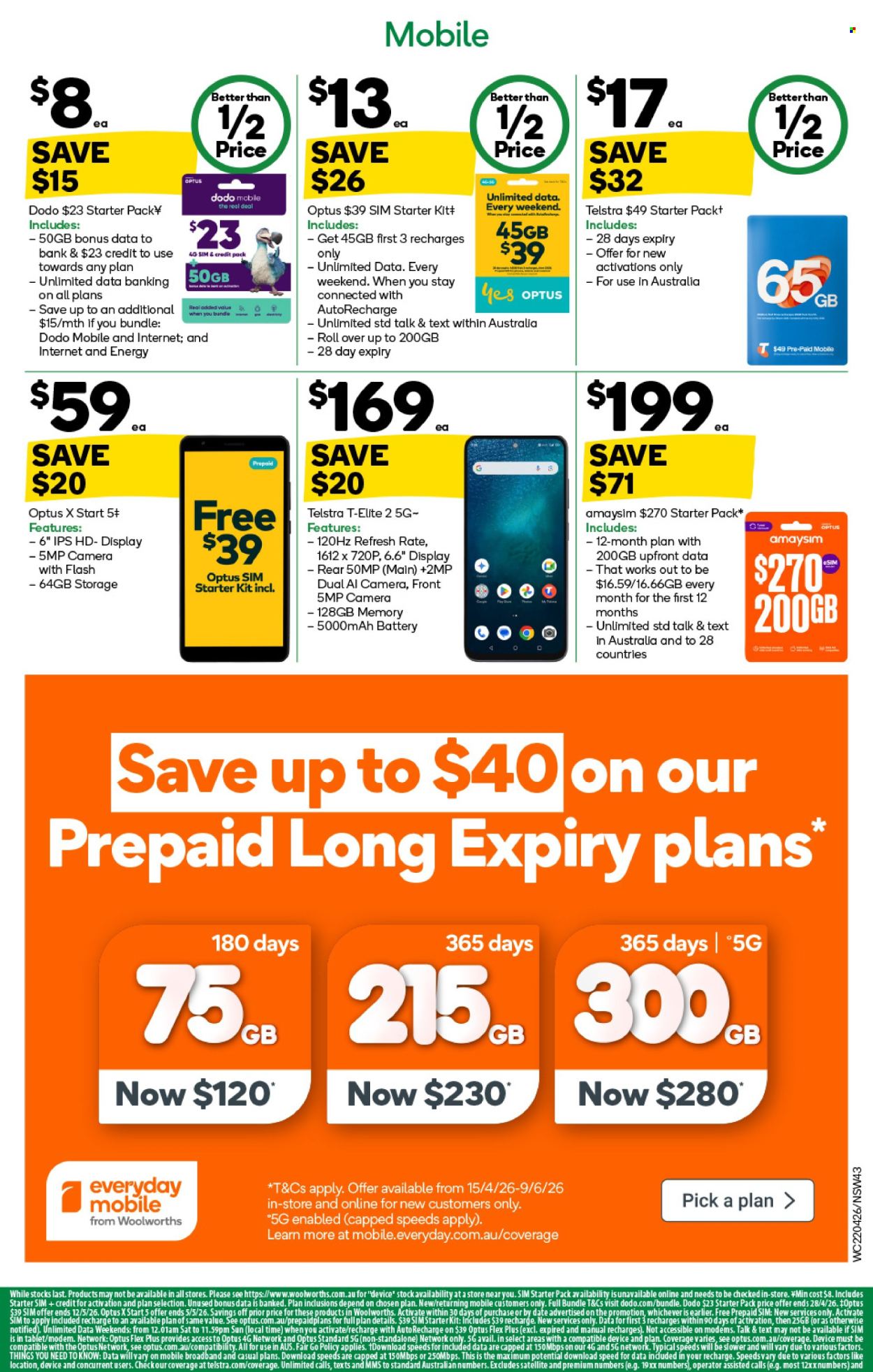 Woolworths catalogue - 22 Apr 2026 - 28 Apr 2026. Page 43