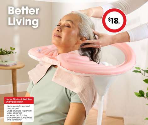 Home Stories Inflatable Shampoo Basin
