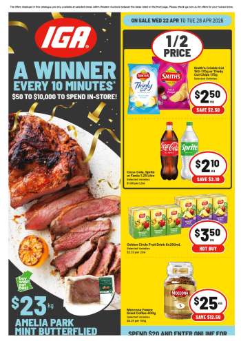 IGA Catalogue - 22 Apr 2026 - 28 Apr 2026.