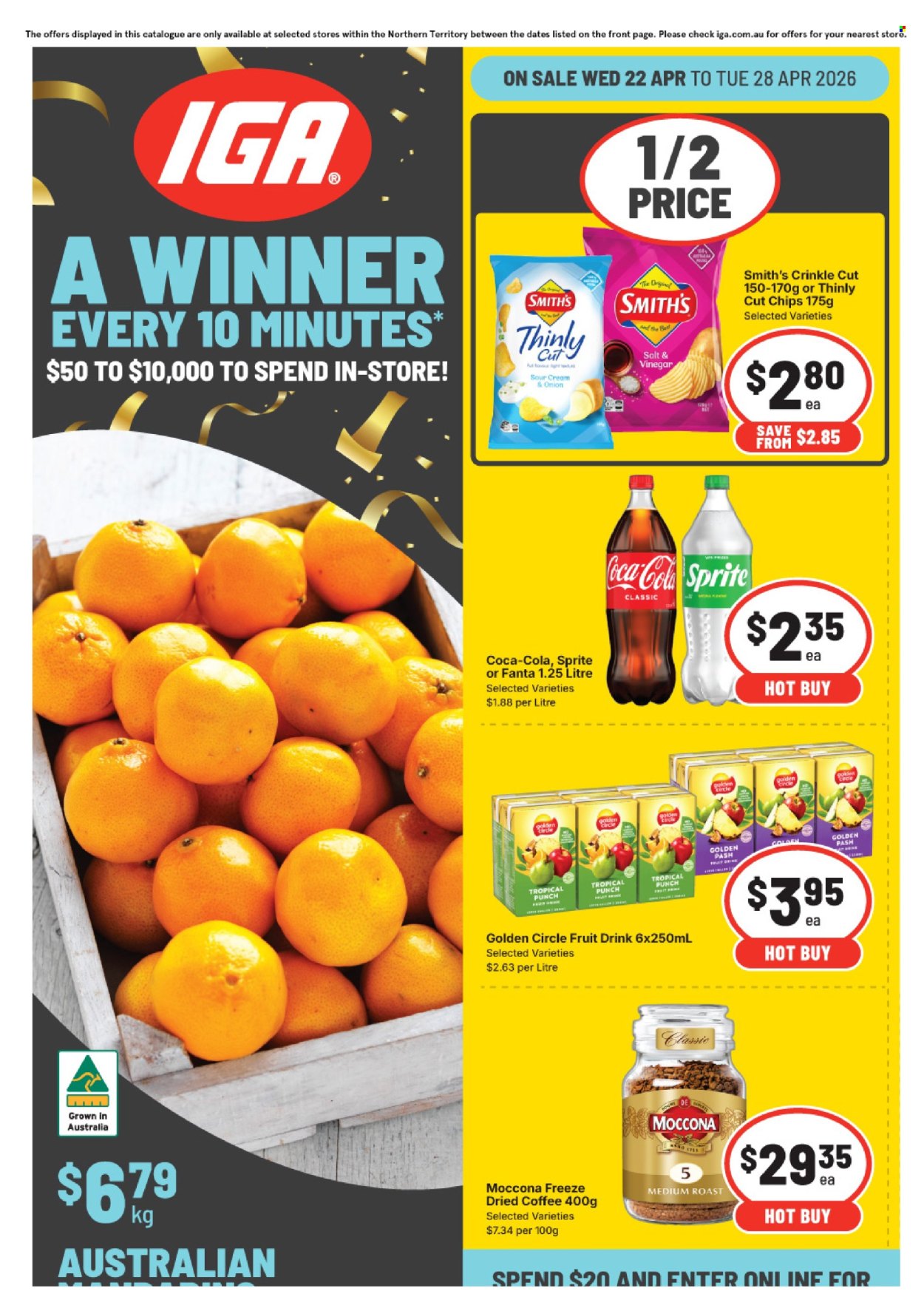 IGA catalogue - 22 Apr 2026 - 28 Apr 2026. Page 1